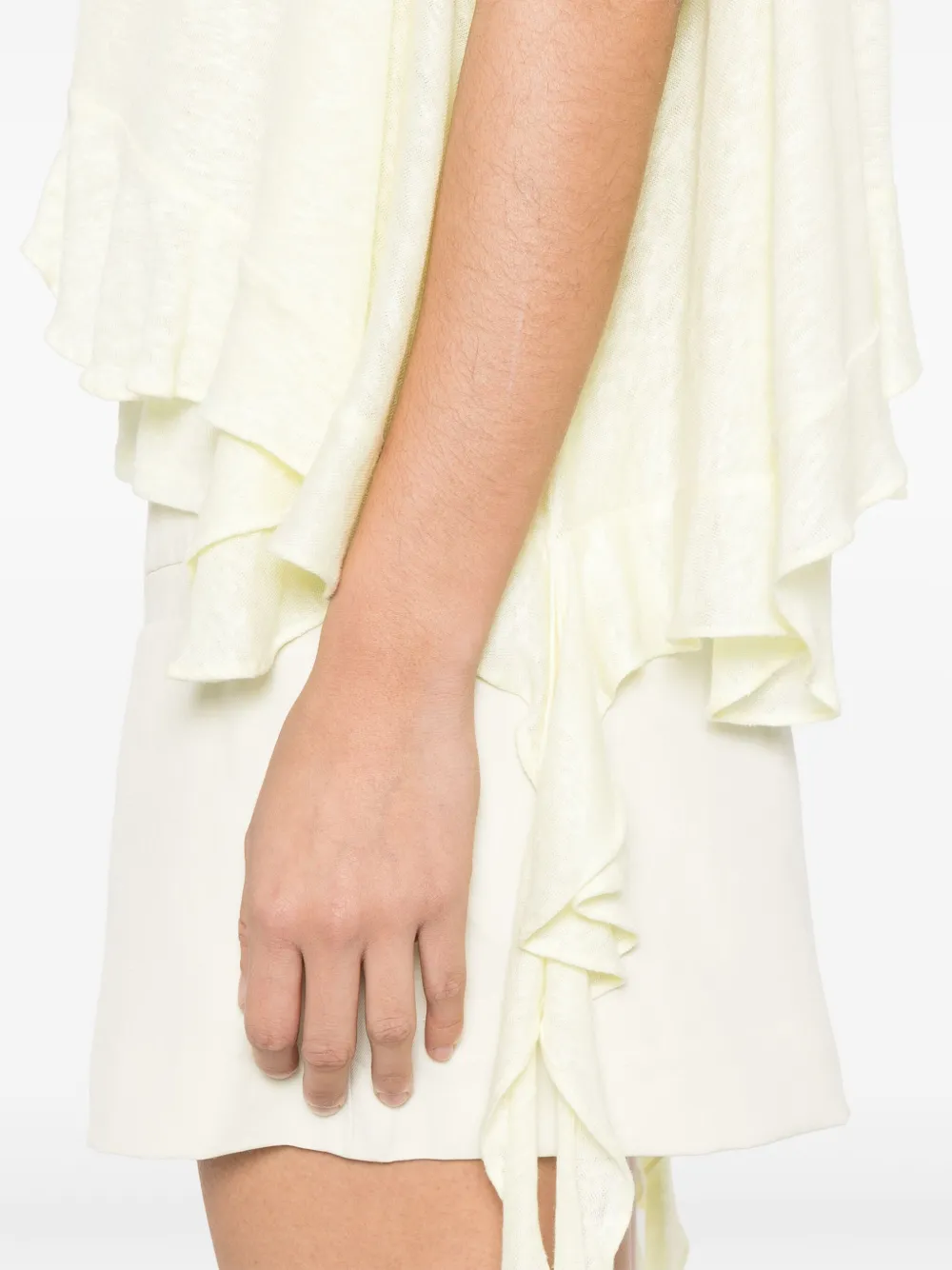 Dorothee Schumacher Top met ruches Geel