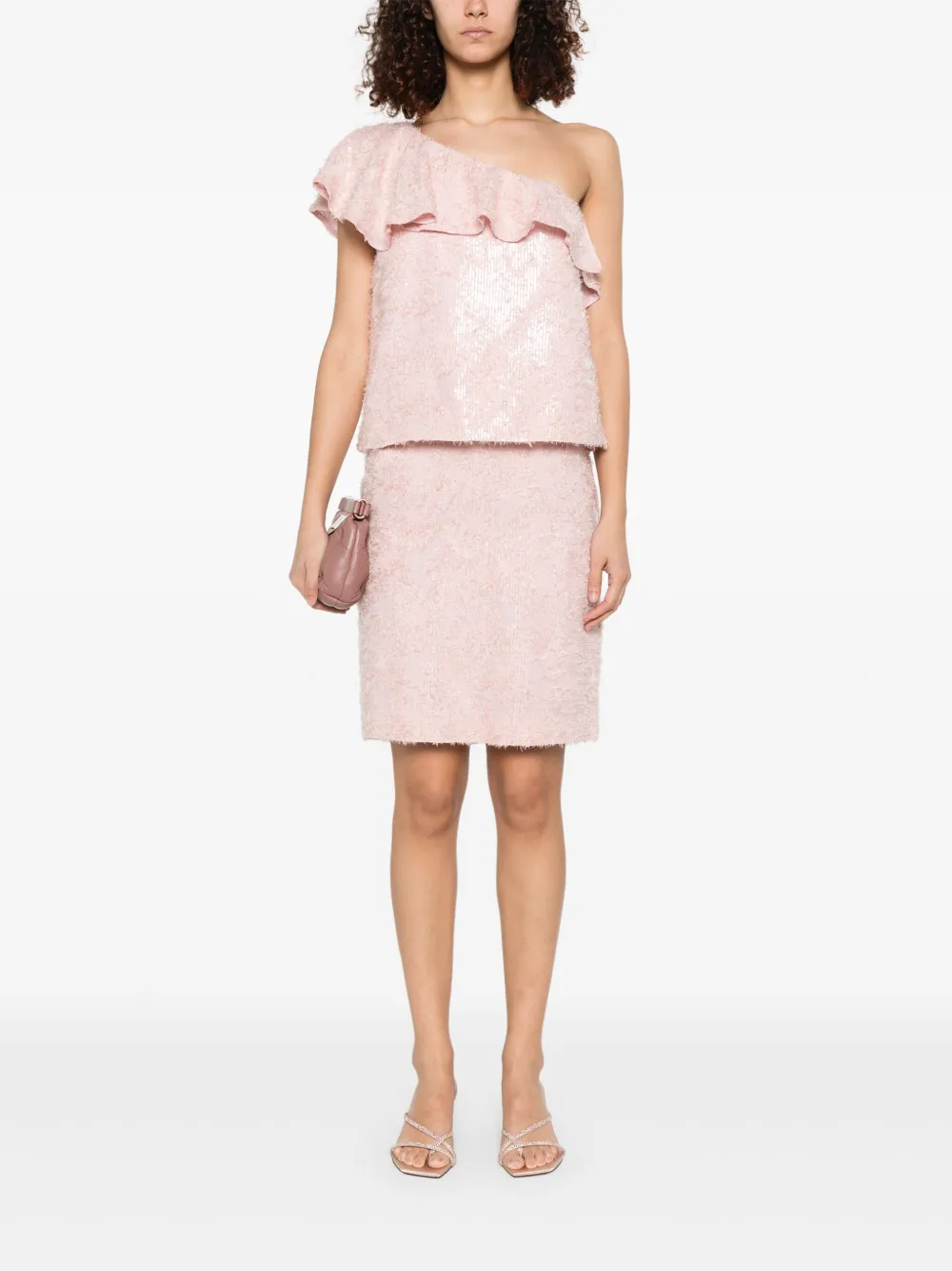 Dorothee Schumacher Sparkling mini-rok - Roze