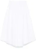 Dorothee Schumacher poplin midi skirt - White