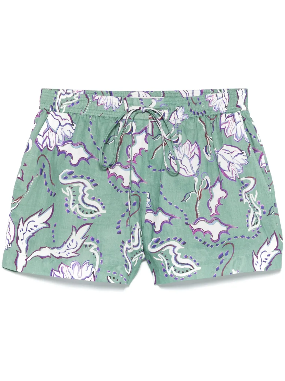 Dorothee Schumacher Shorts met print Groen