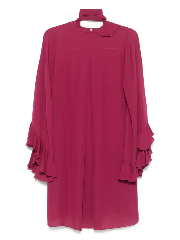 ■DOROTHEE SCHUMACHER  ソフト タッチ スエード ミニドレス DOROTHEE SCHUMACHER Soft Touch Sleeveless Suede Mini Dress