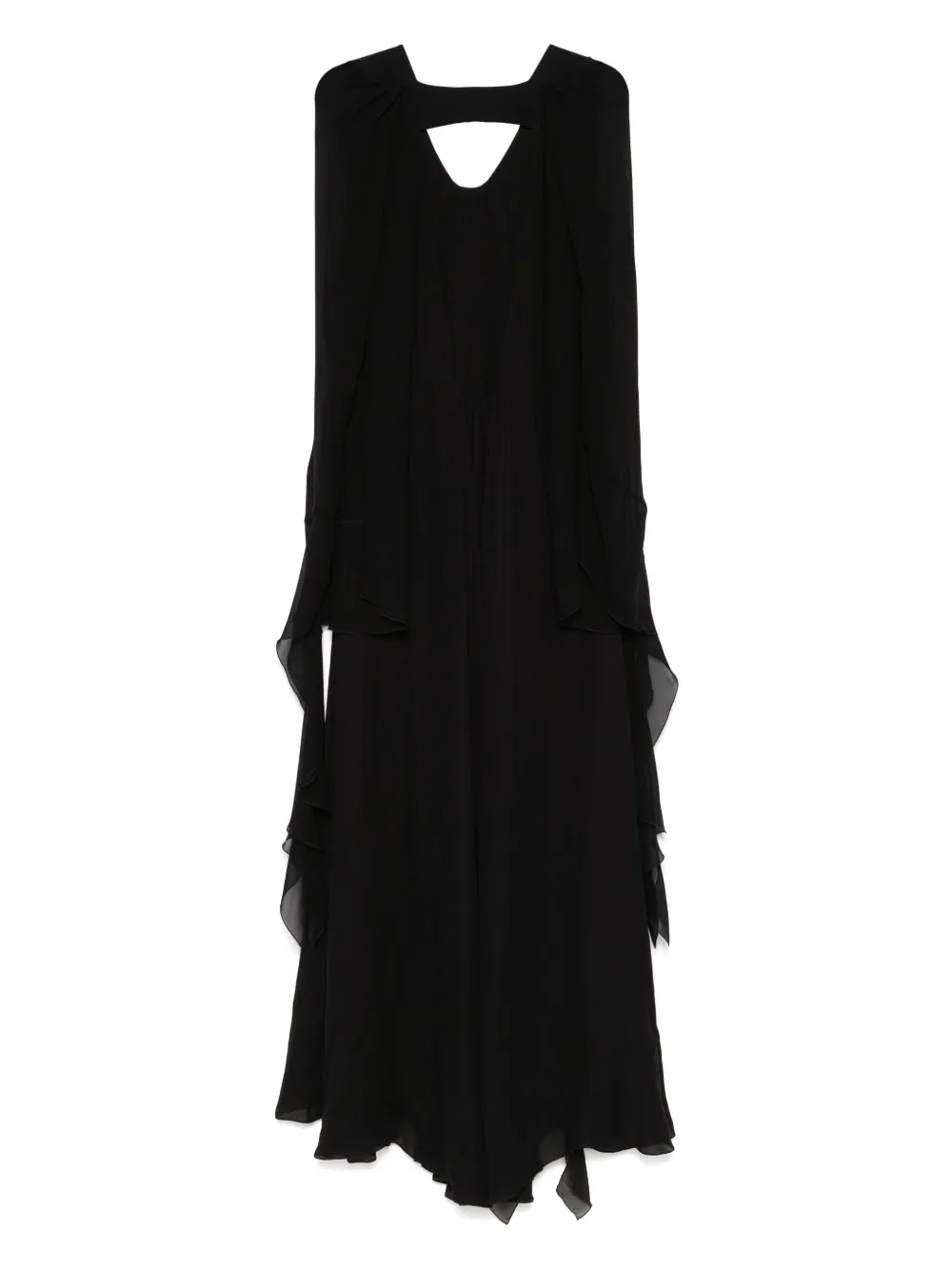Dorothee Schumacher Sheertwist maxi-jurk - Zwart