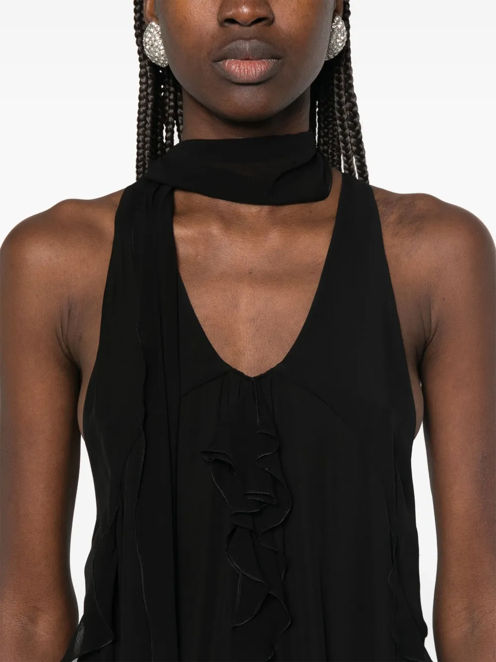 Dorothee Schumacher Top met ruches Zwart
