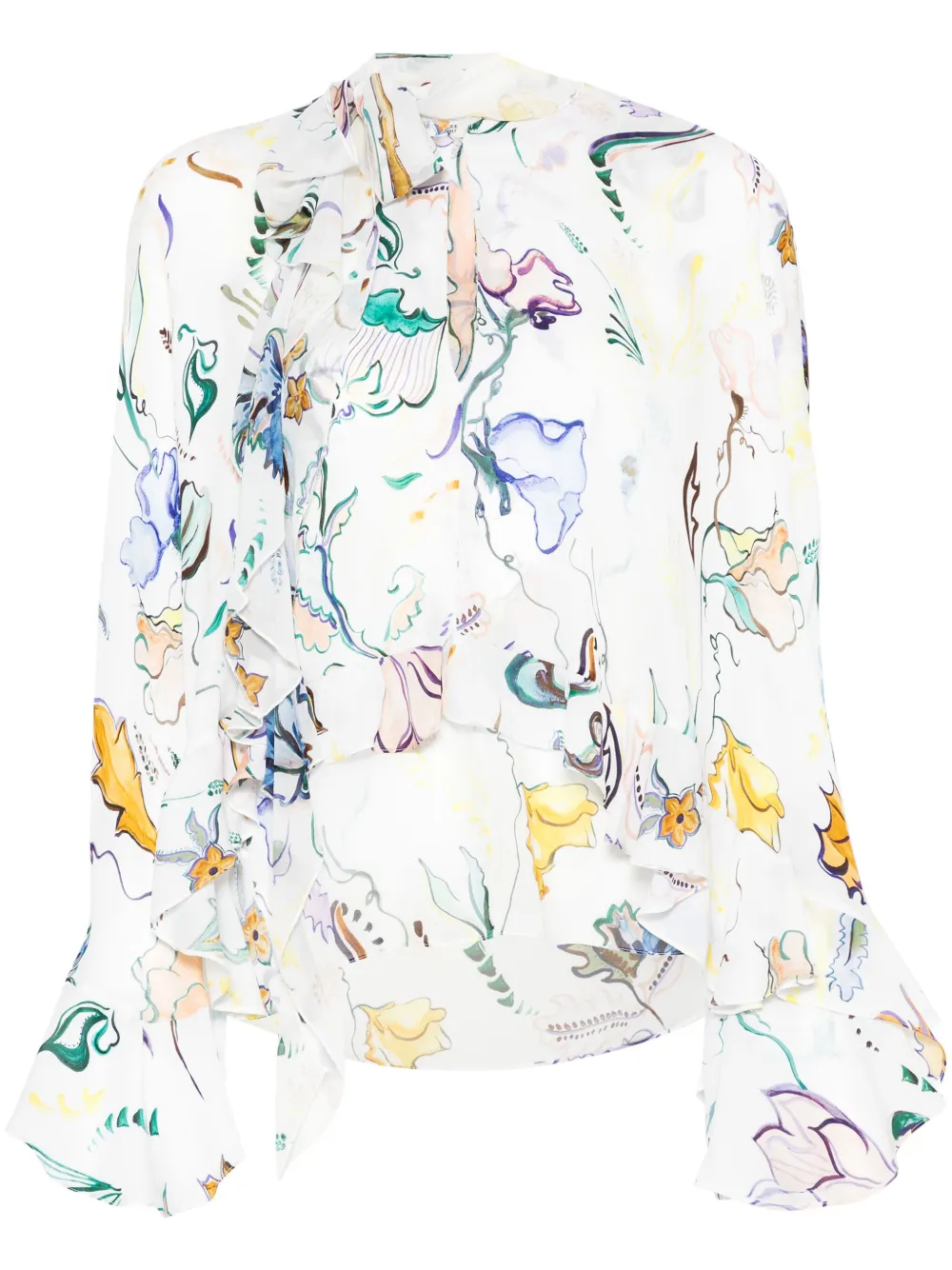 Dorothee Schumacher Shirt met bloemenprint Wit