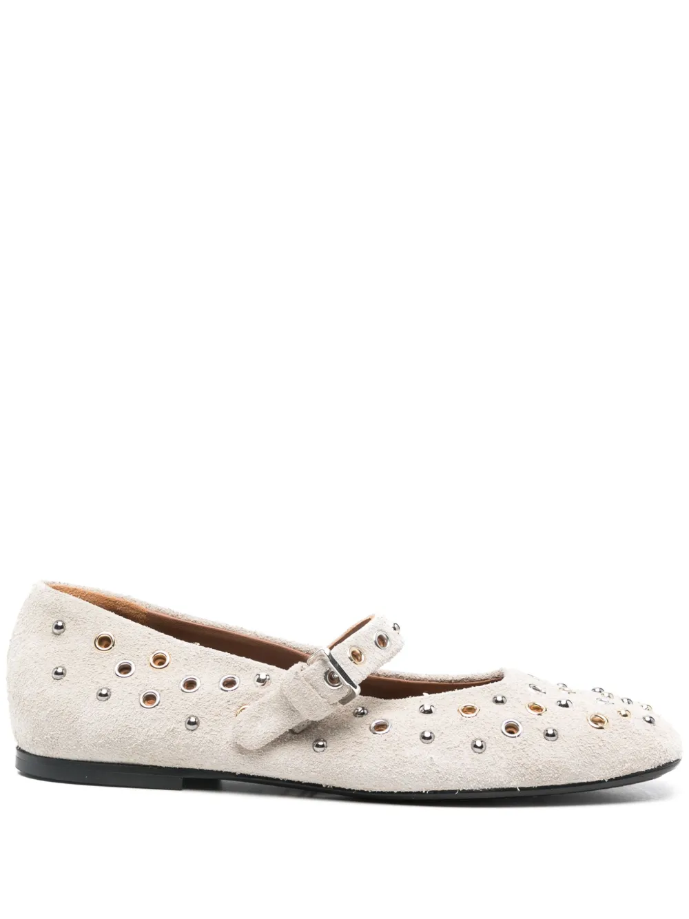 Dorothee Schumacher embellished ballerinas Neutrals