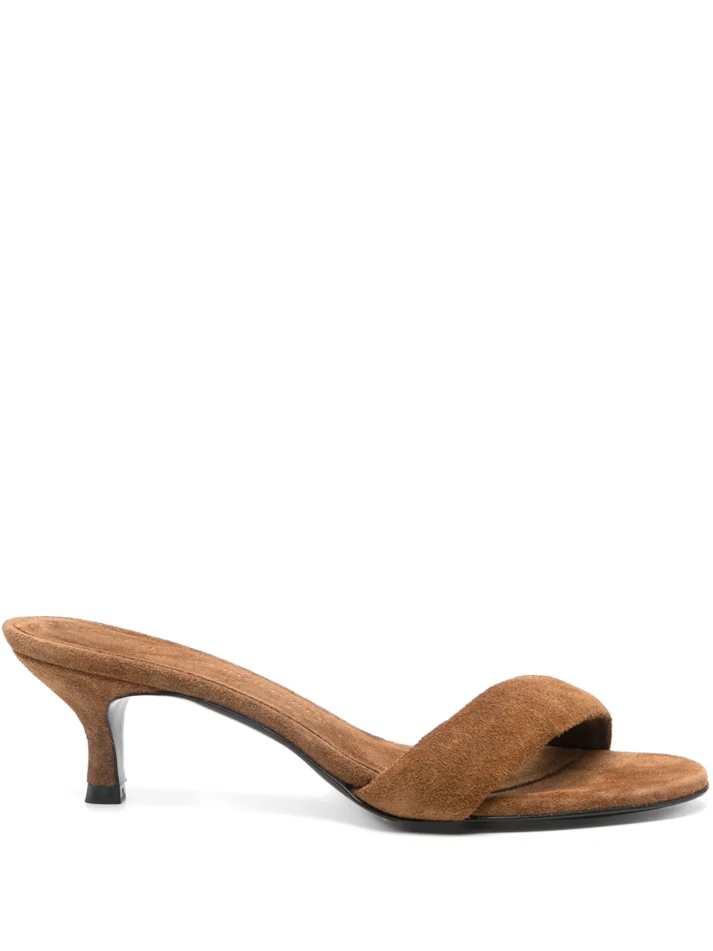 Dorothee Schumacher 50mm suede sandals | Brown | Image 1