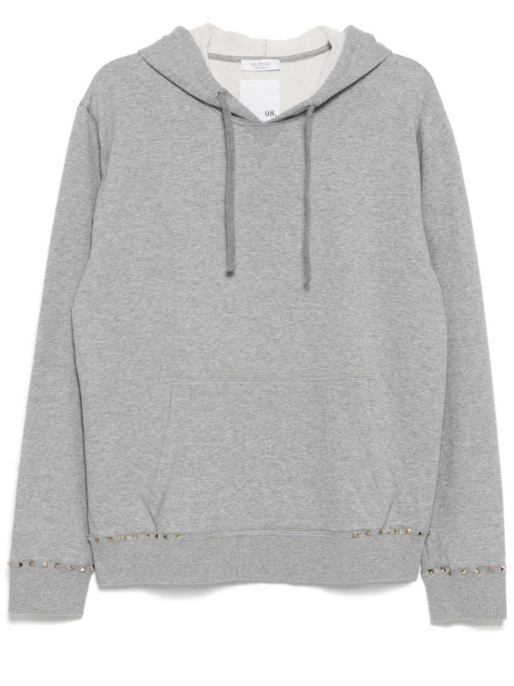 rockstud detailing hoodie