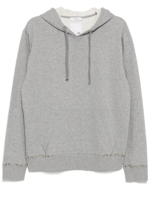 Hoodie à détails de clous - Valentino Garavani - Modalova