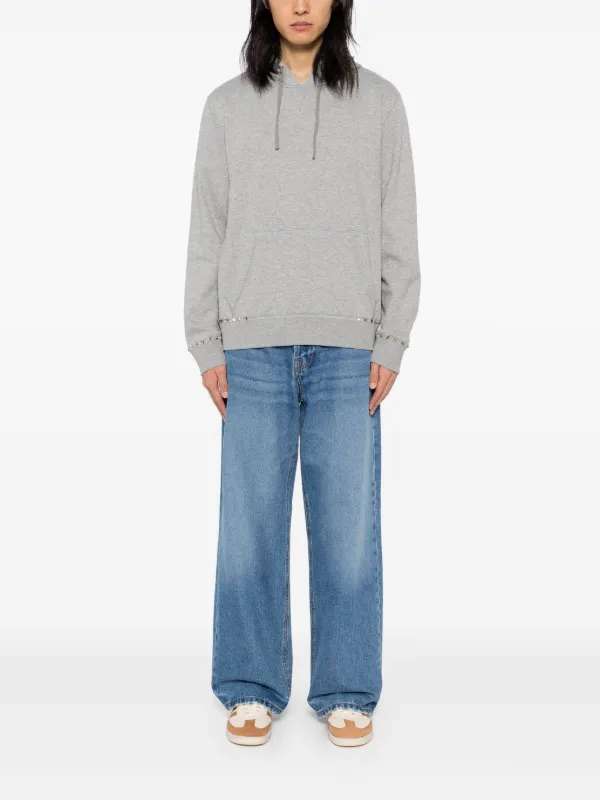 Valentino Garavani ロックスタッズ パーカー | グレー