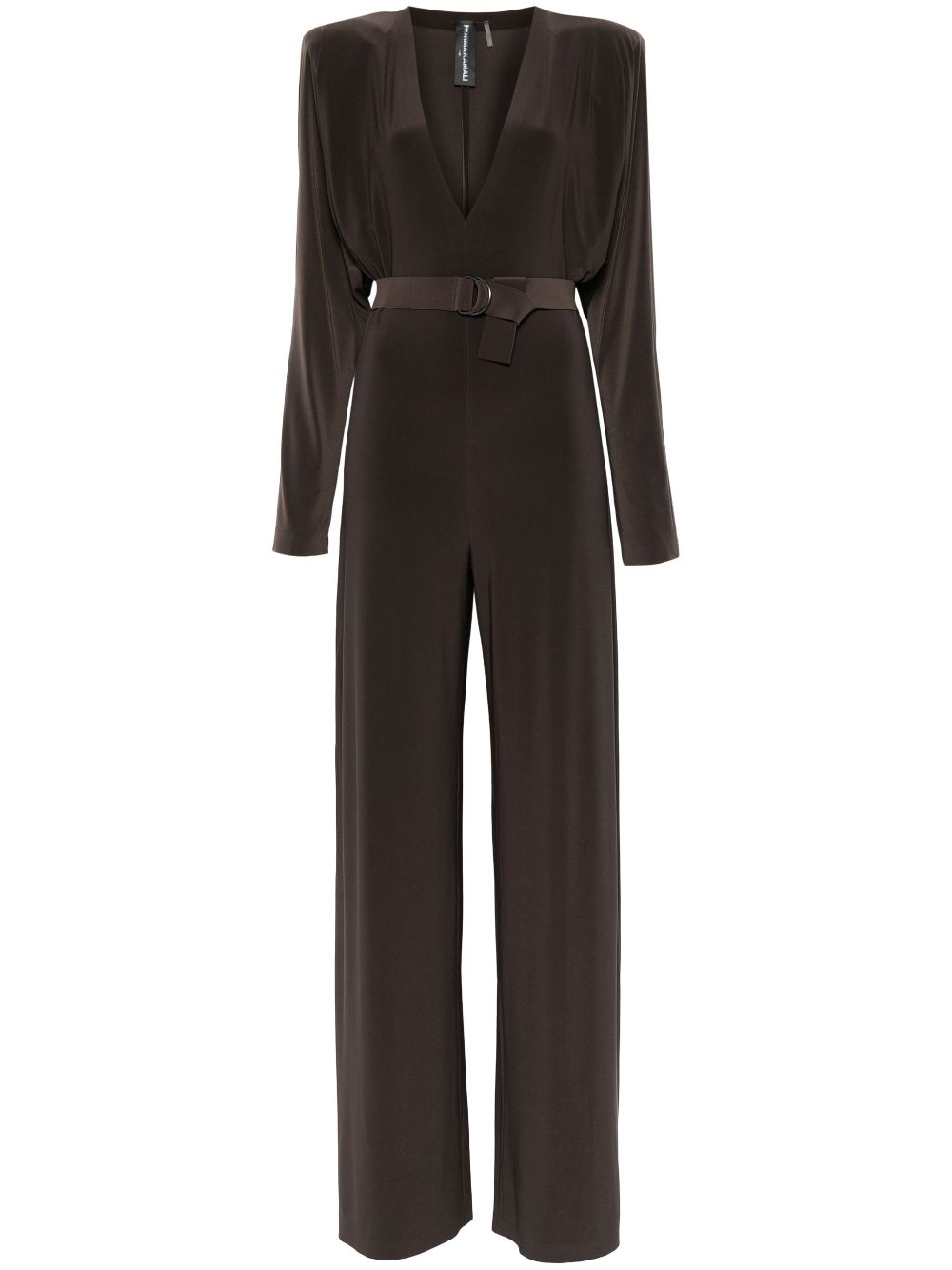 Norma Kamali Dolman jumpsuit - Brown