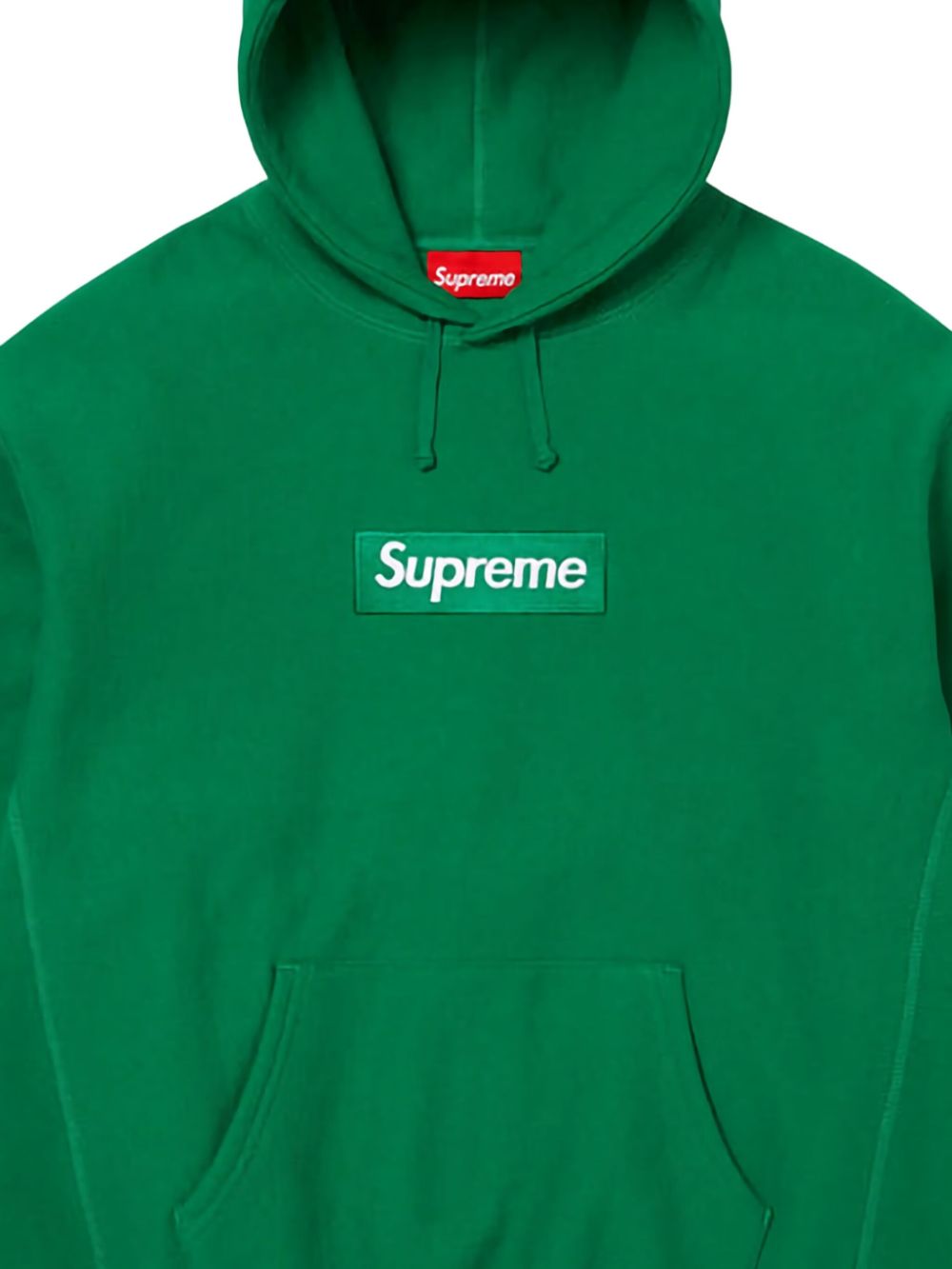 Supreme Box Logo hoodie - Groen