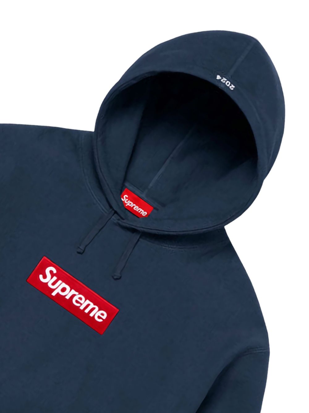 Supreme blue red box logo on sale