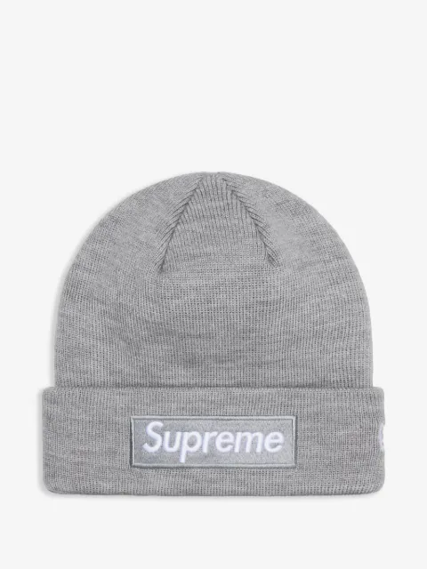 Supreme gorro con logo de SUPREME x New Era