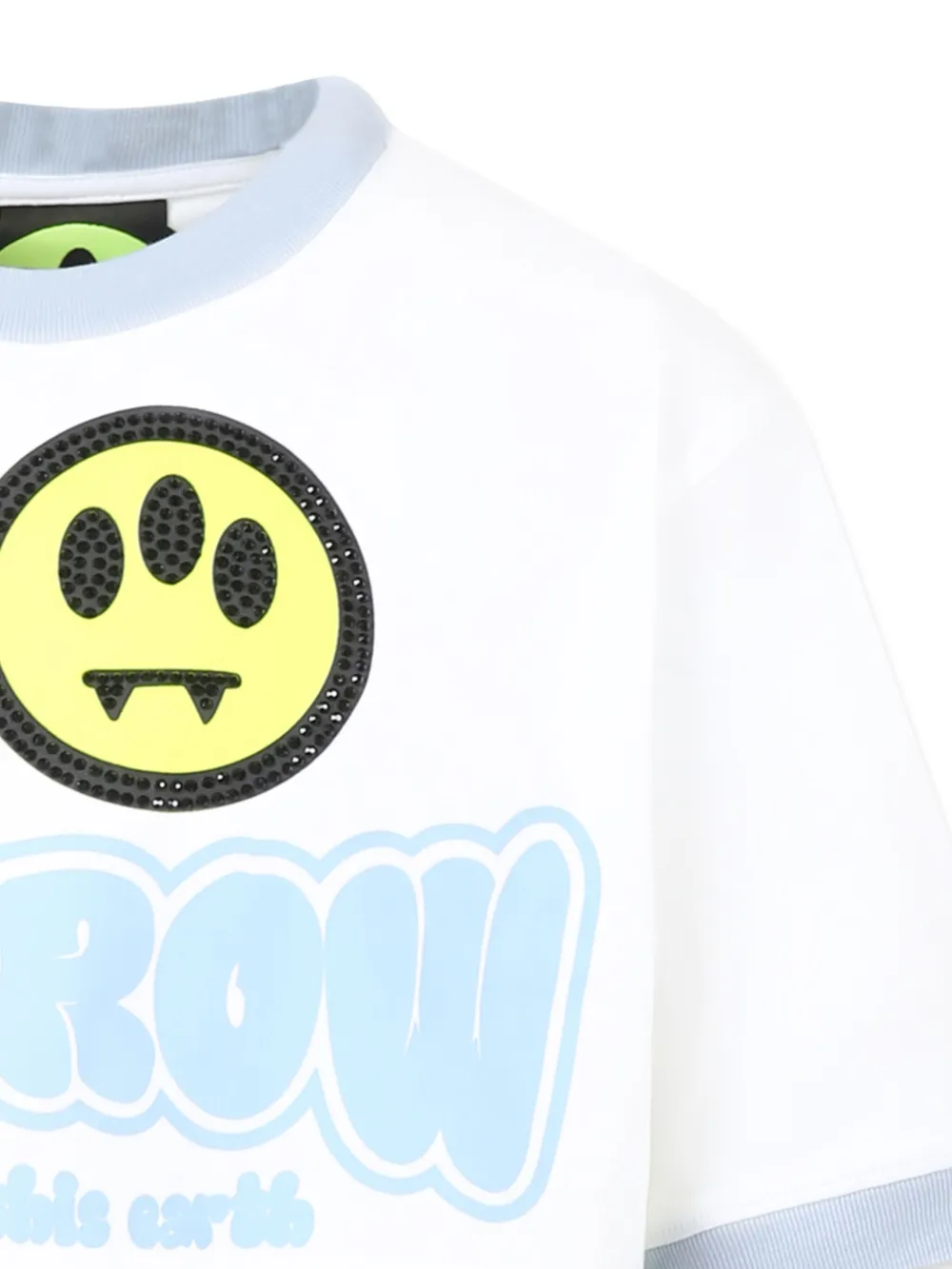 Barrow kids T-shirt met logoprint Wit