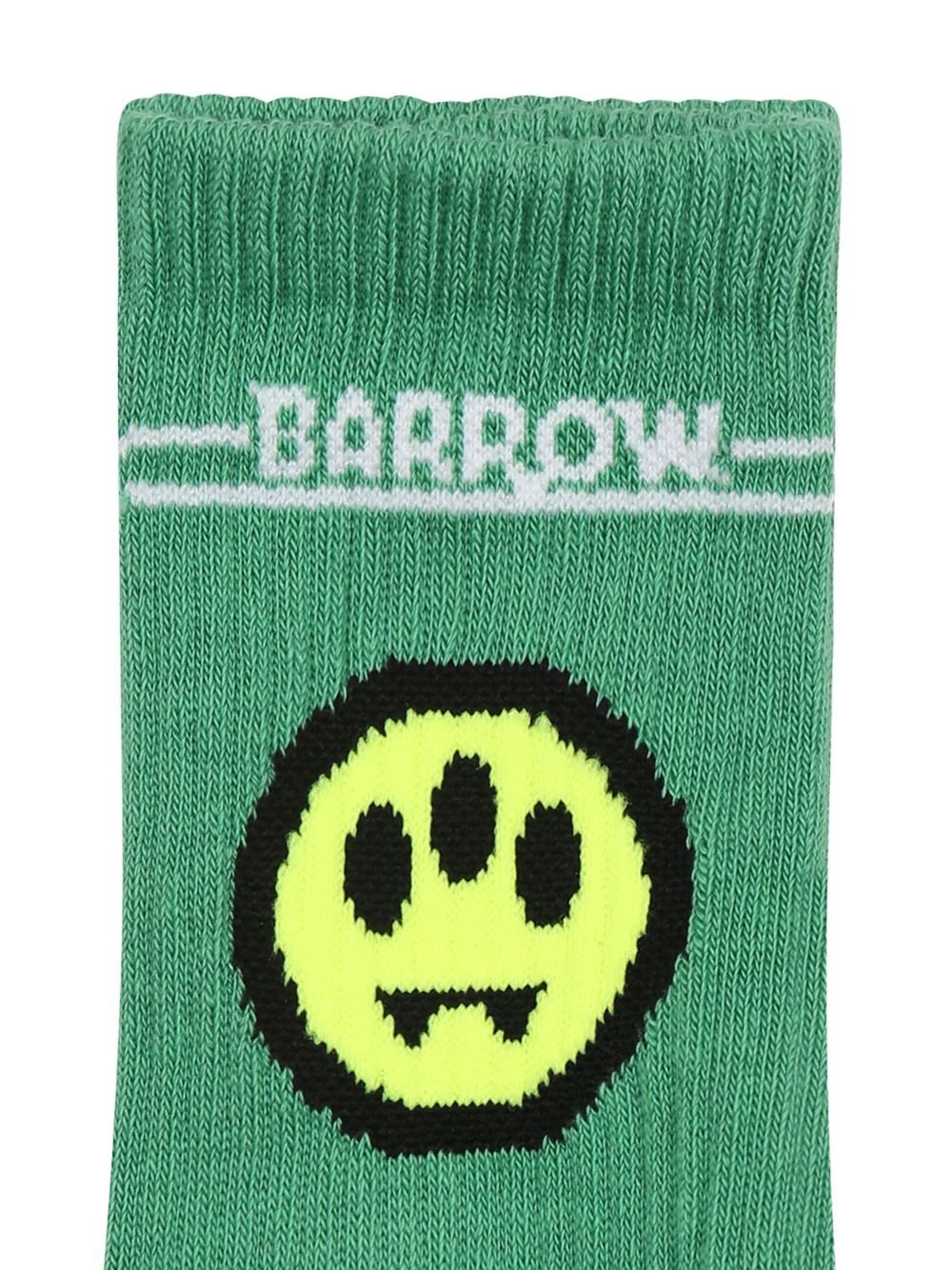 Barrow kids logo-print socks - Green