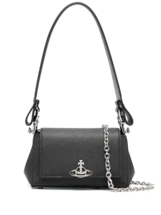 Vivienne Westwood Small Hazel Cluch Bag | Black | FARFETCH CA