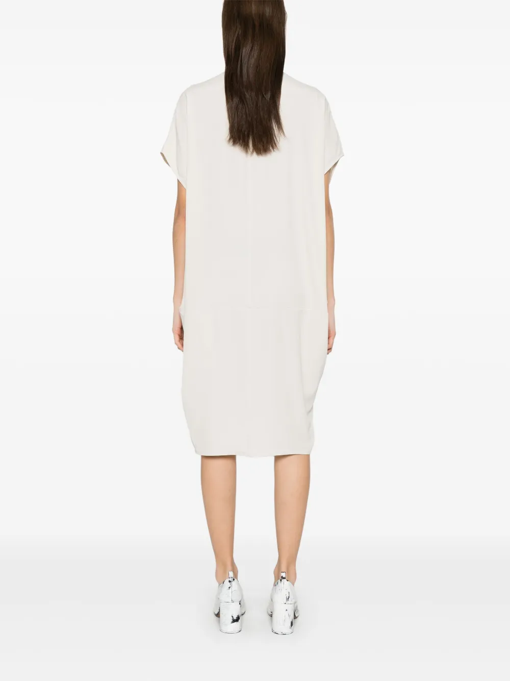 Rick Owens Tommykite jurk Beige