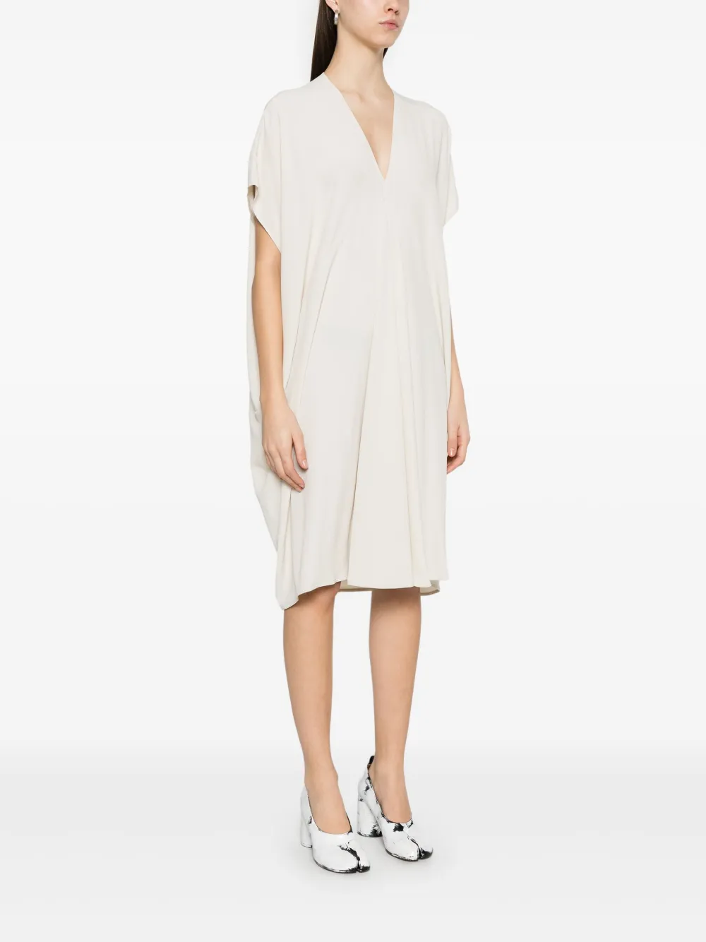 Rick Owens Tommykite jurk Beige