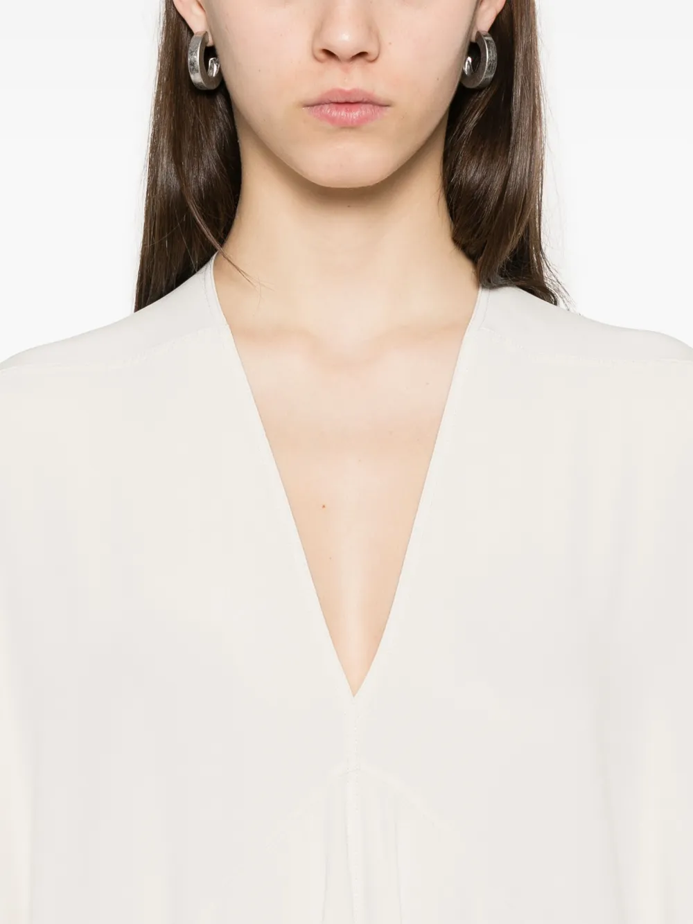 Rick Owens Tommykite jurk Beige
