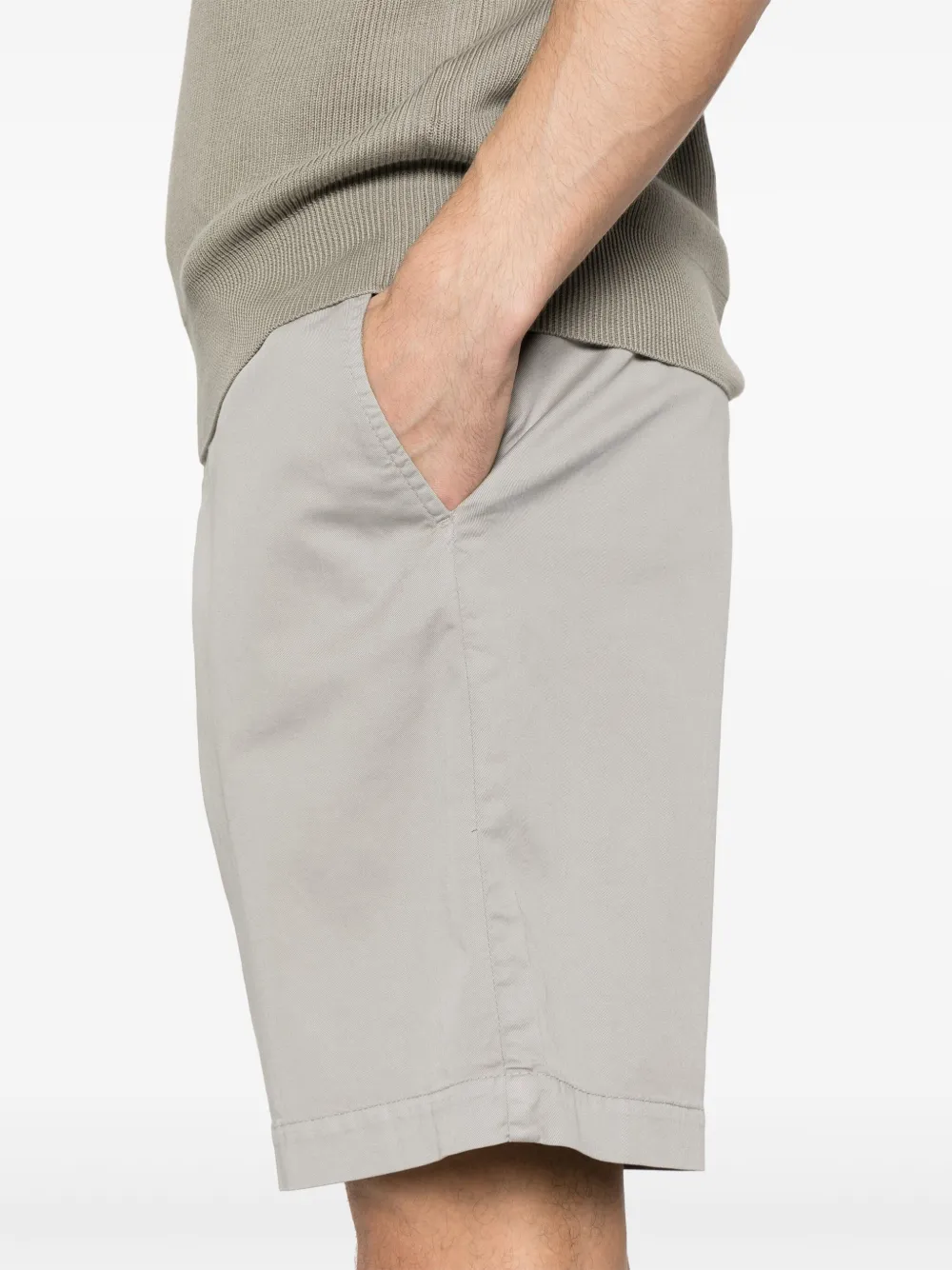 Brunello Cucinelli Twill chino shorts Groen