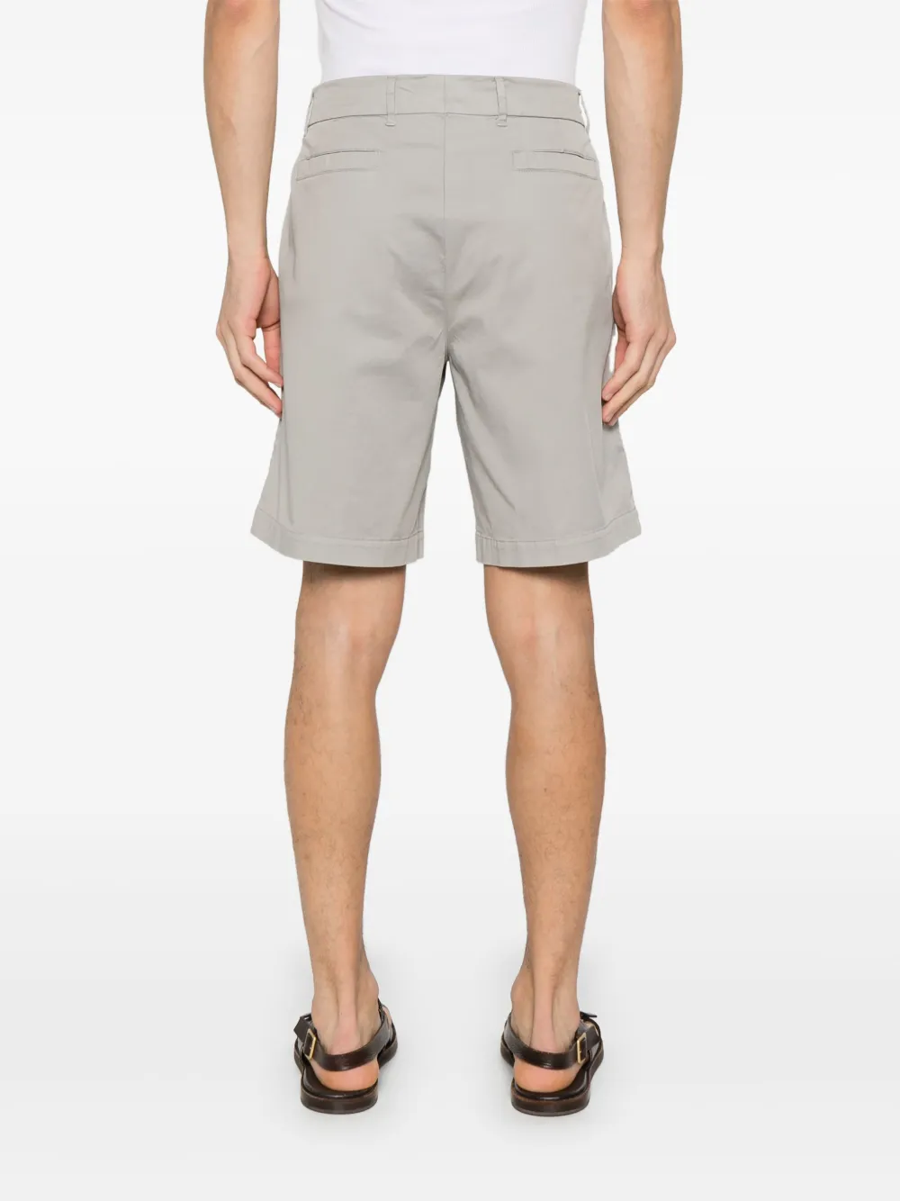 Brunello Cucinelli Twill chino shorts Groen