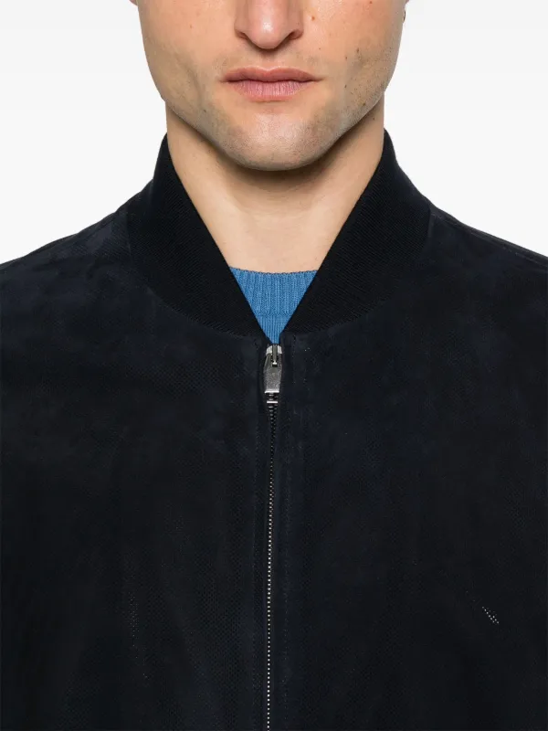 Brioni ボンバージャケット ブルゾン Brioni ボンバージャケット | ブルー | FARFETCH JP