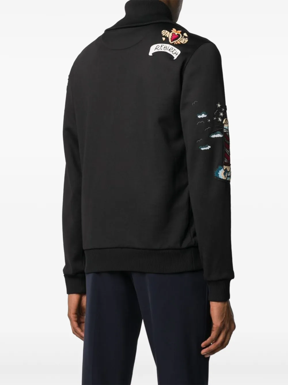 Valentino Garavani Sweater met borduurwerk Zwart