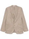 Boglioli checked blazer - Brown
