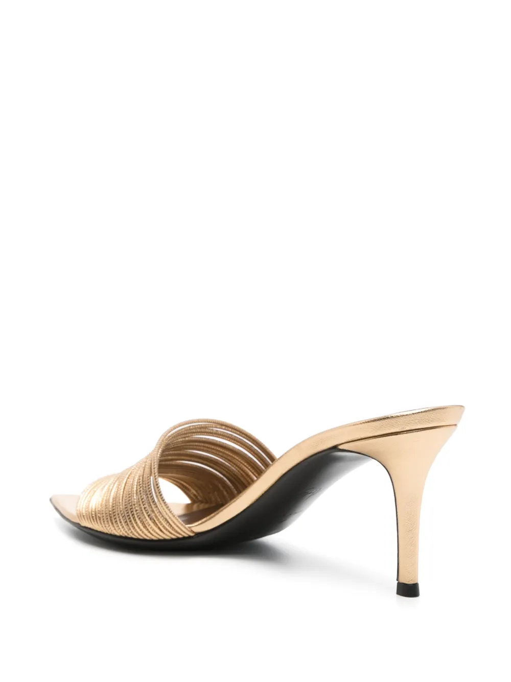 Giuseppe Zanotti 90mm Intriigo Clio mules Gold