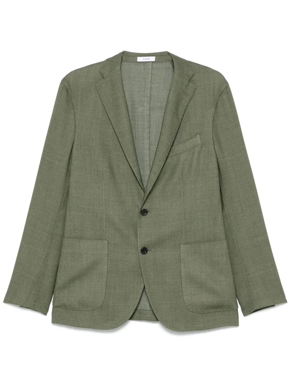 single-breasted blazer