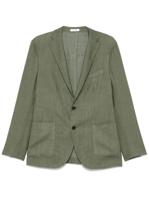 Blazer à simple boutonnage - Boglioli - Modalova