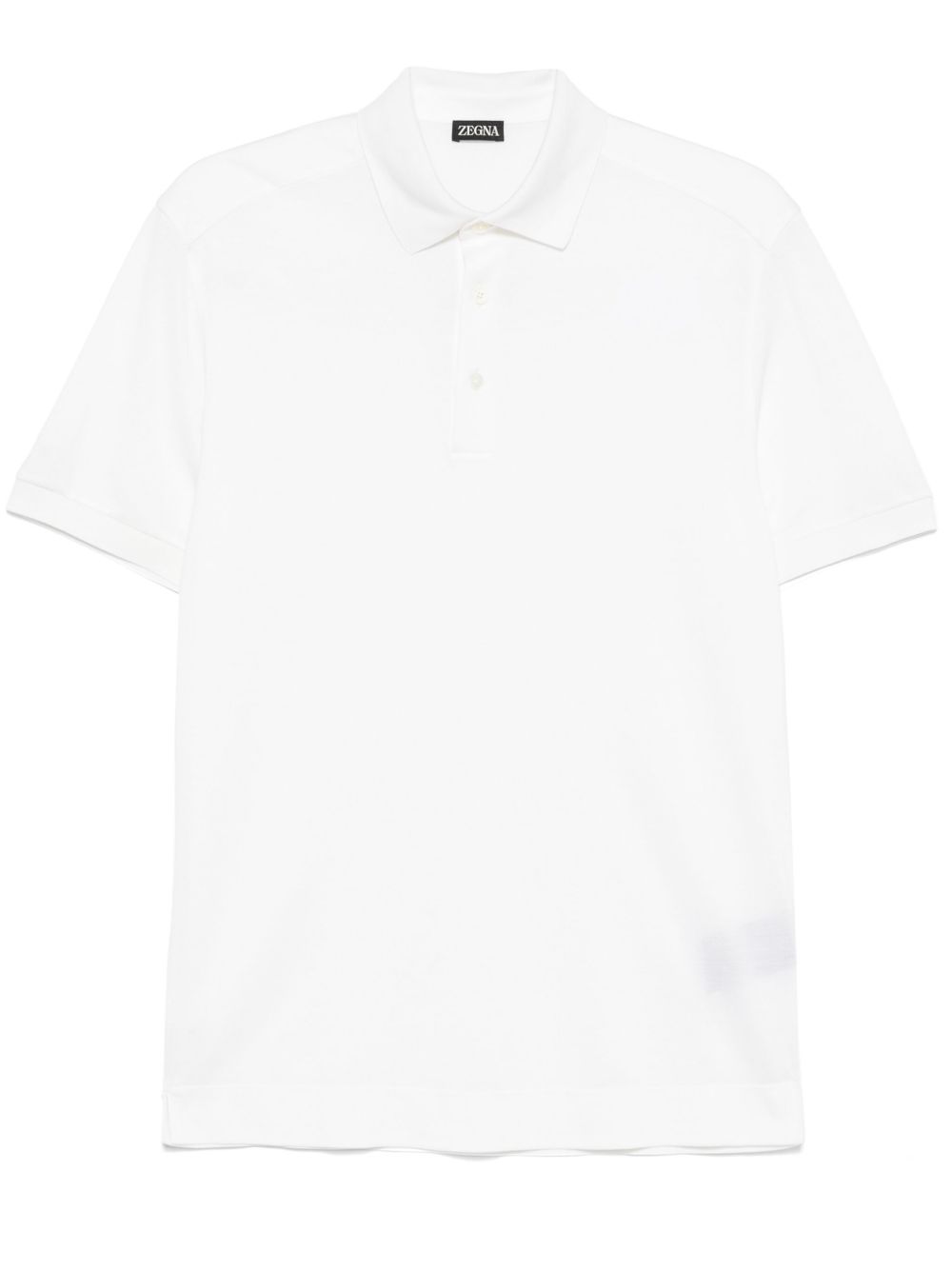 Zegna short-sleeve polo shirt - White