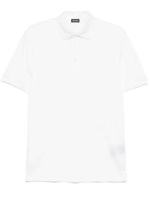 Zegna playera tipo polo manga corta