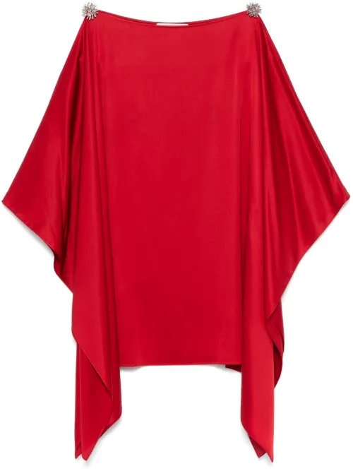 Lanvin blouse en soie - Rouge - Lanvin - Modalova