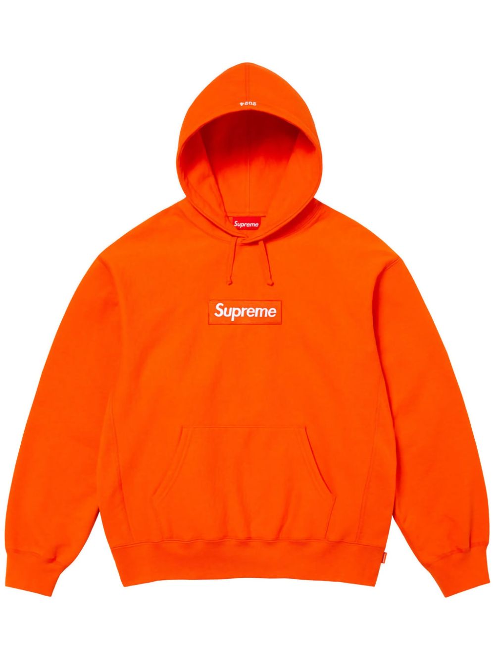 Supreme Box Logo hoodie Oranje