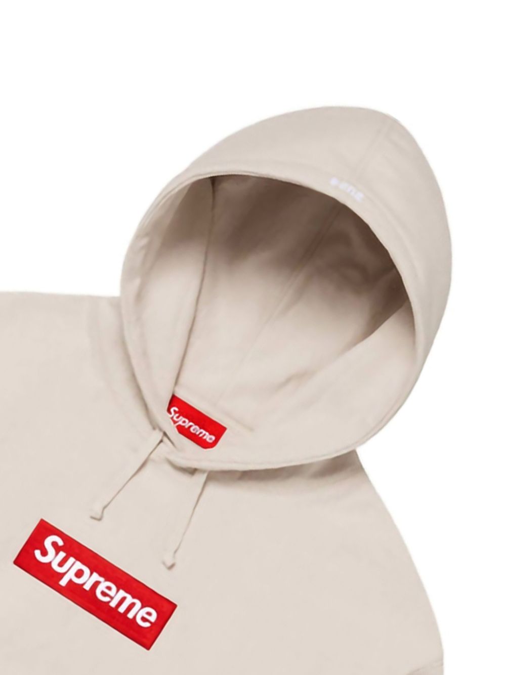 Supreme Box Logo hoodie - Beige