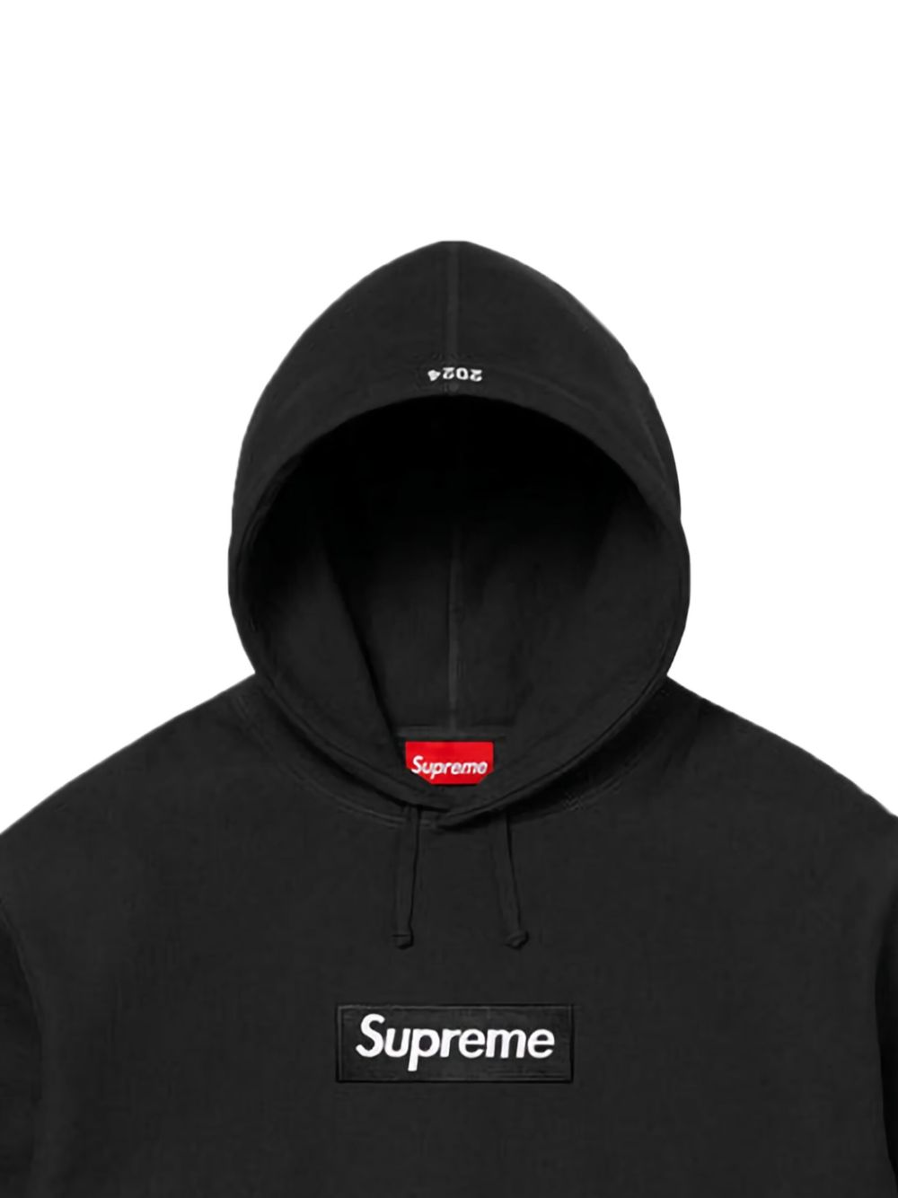 Supreme box logo hoodie - Zwart