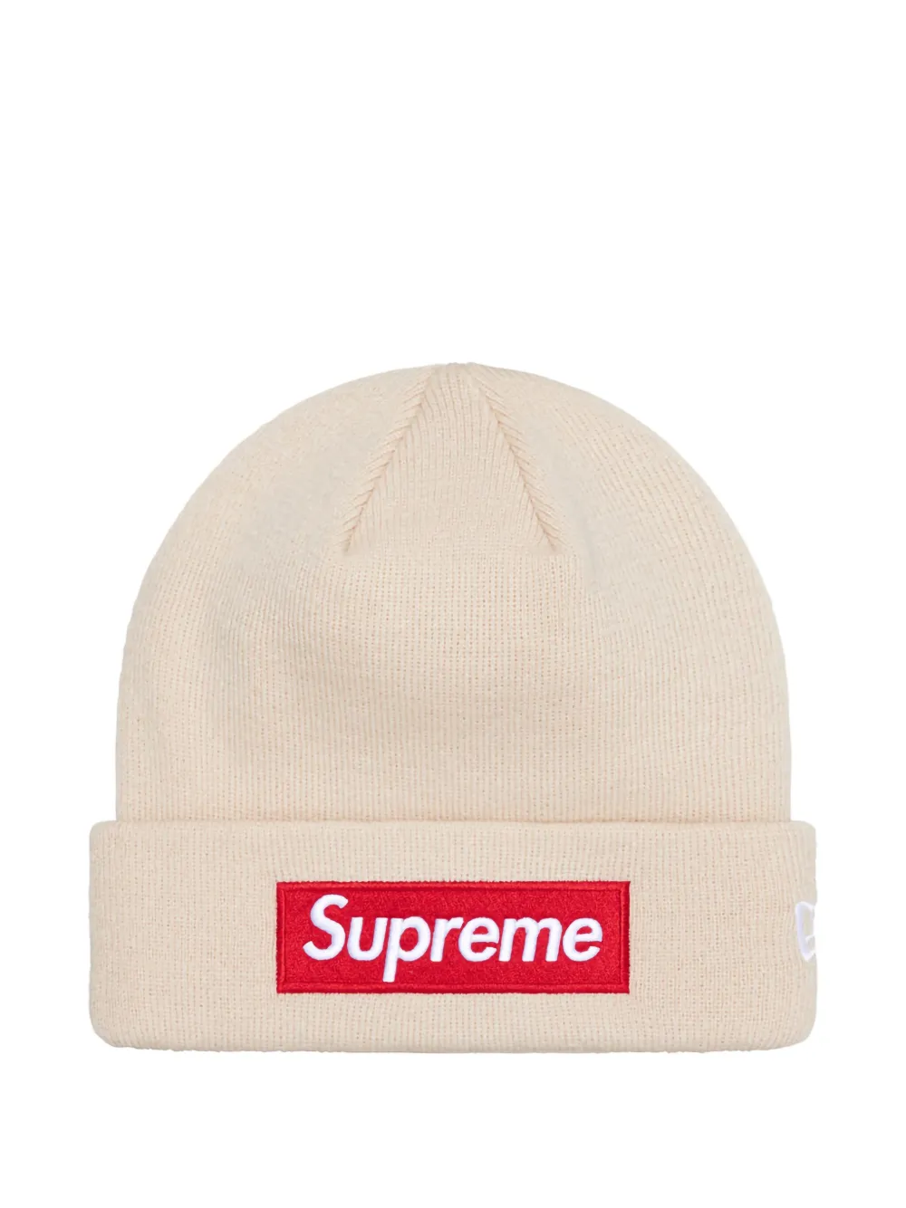 Supreme X New Era® Box Logo Beanie In Neutrals