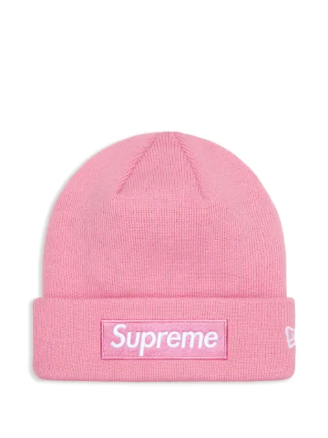 Supreme gorro con logo de SUPREME x New Era®