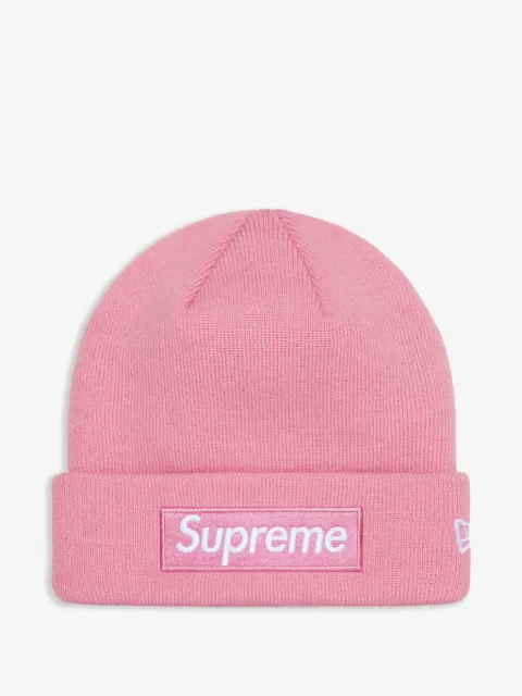 Supreme gorro con logo de SUPREME x New Era®