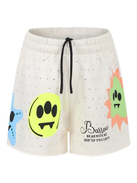 Barrow kids logo-print shorts 