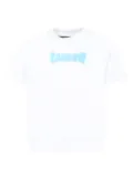 Barrow kids teddy bear-print T-shirt - White