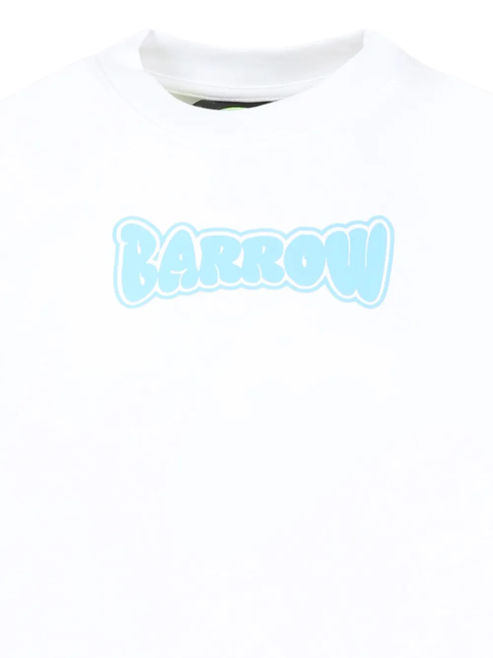 Barrow kids T-shirt met teddybeerprint Wit