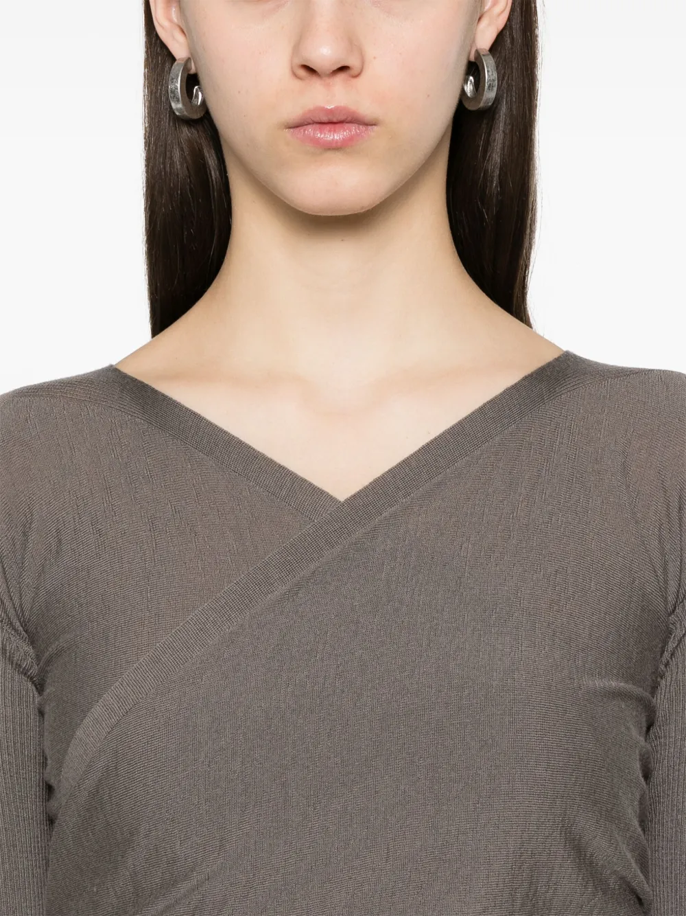 Rick Owens Cropped vest Grijs