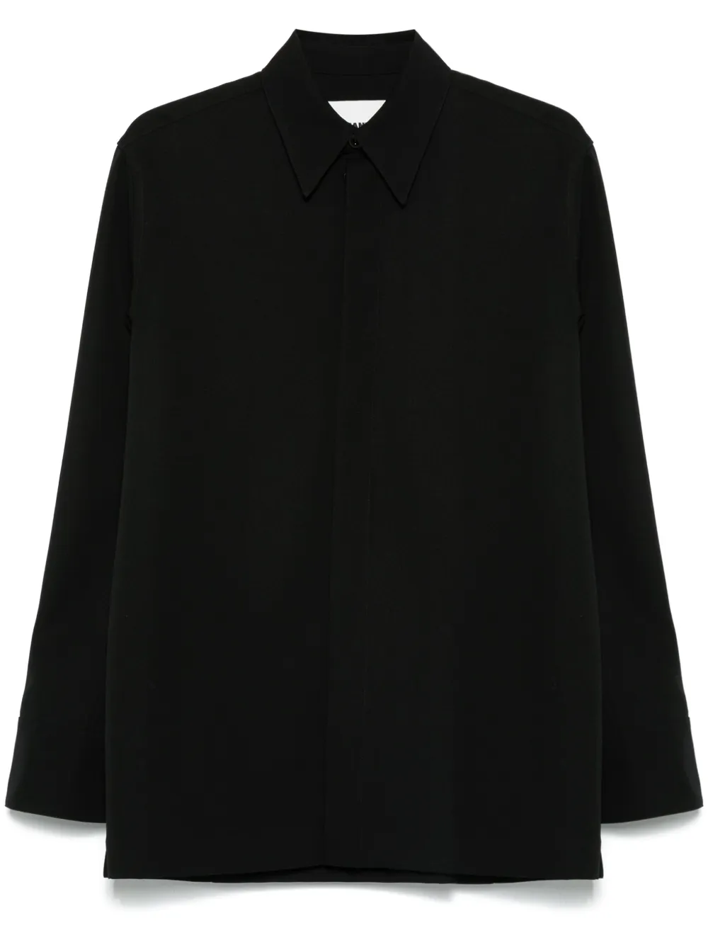 Jil Sander wool shirt | Black | Image 1