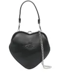 Vivienne Westwood Belle Heart Frame clutch bag - Black