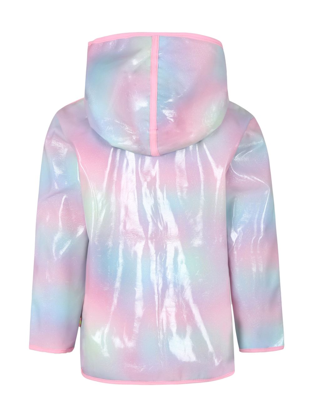 Billieblush watercolour-effect raincoat - Pink