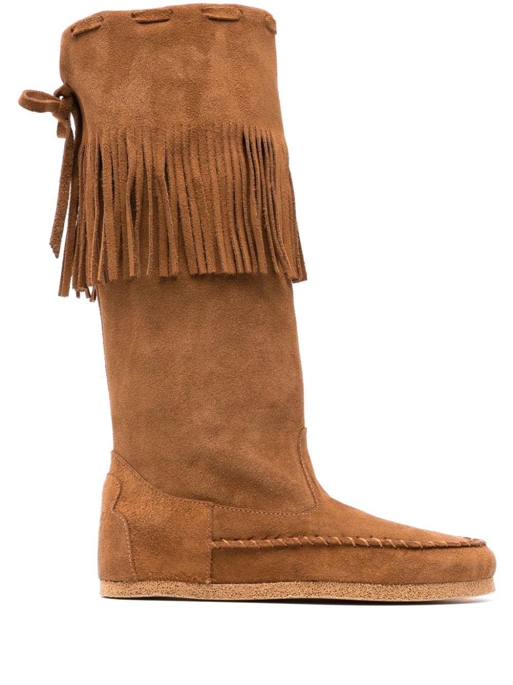 fringed boots