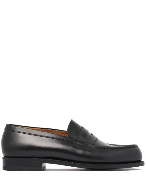 J.M. WESTON leather loafers
