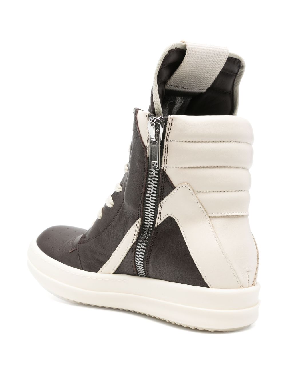 Rick Owens Hollywood Geobasket sneakers Brown